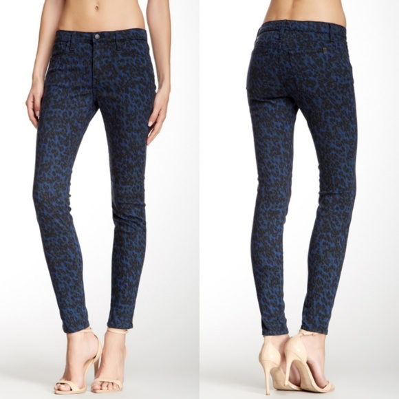 Joe's Jeans Denim - Joe's Jeans Leopard Print Skinny Wild Jeans Sz 26